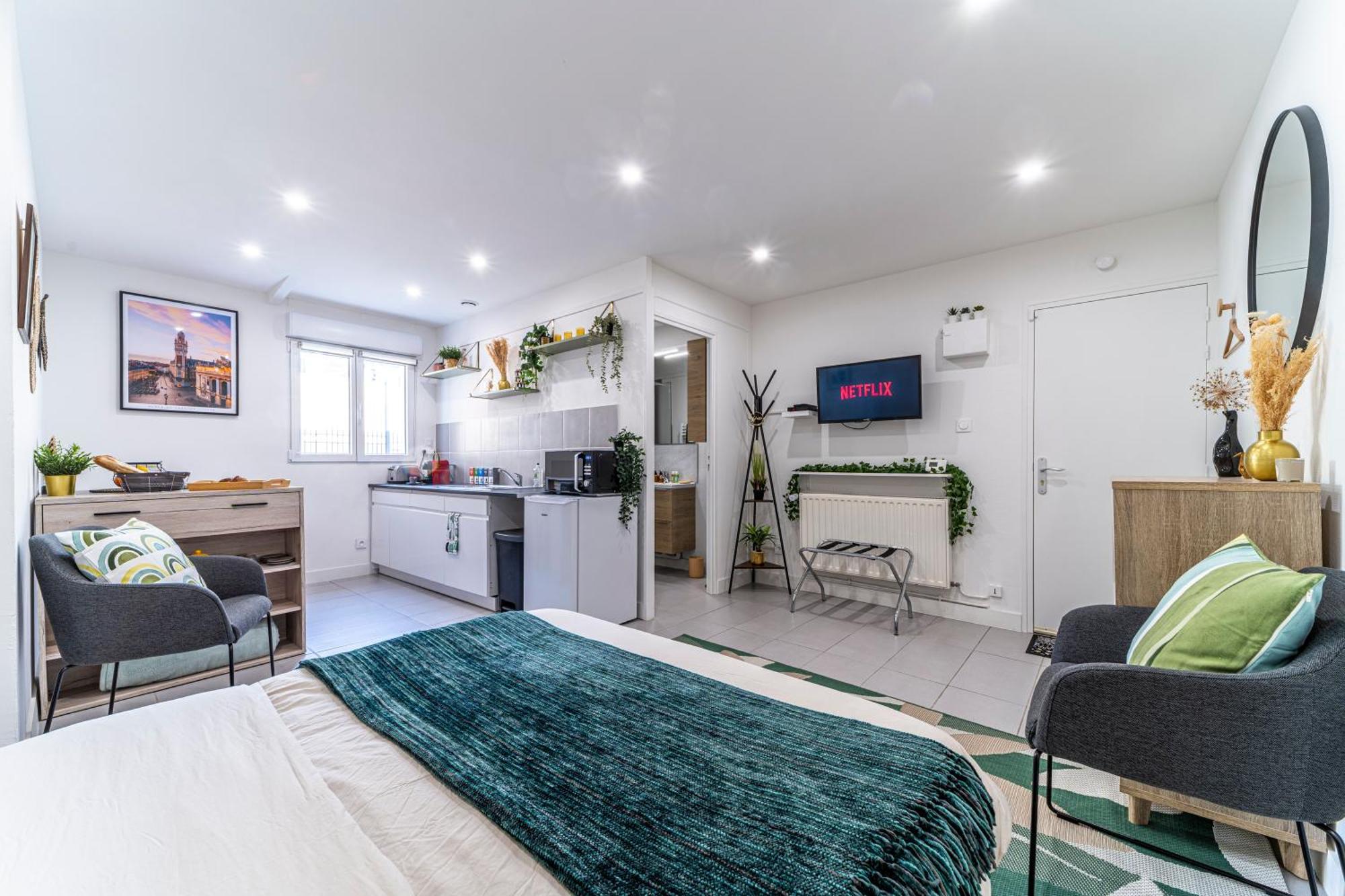 Le Cosy - Free Parking - Proche Gares Lille - Netflix - Wifi Mons-en-Baroeul Exterior foto