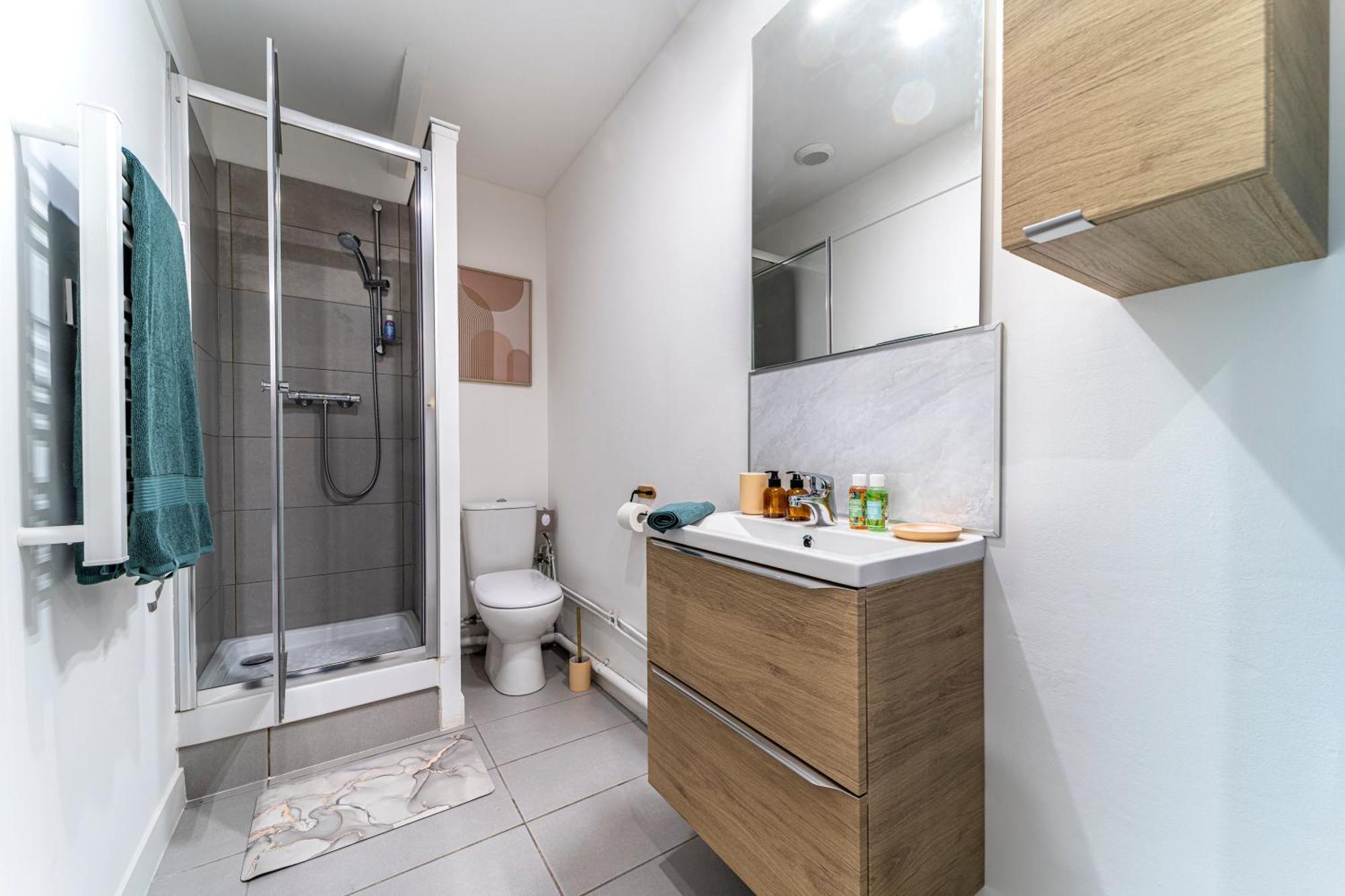 Le Cosy - Free Parking - Proche Gares Lille - Netflix - Wifi Mons-en-Baroeul Exterior foto